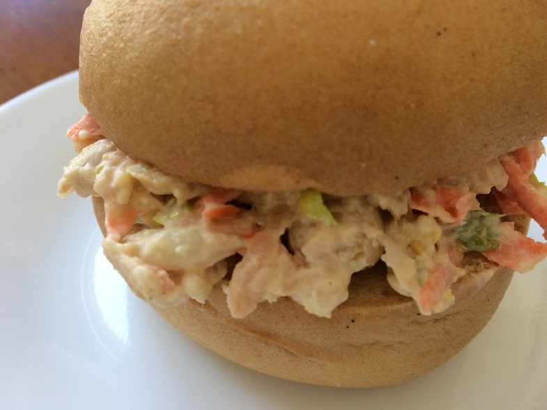 Gluten-Free 'Mock Tuna' Chickpea Sandwich Filling