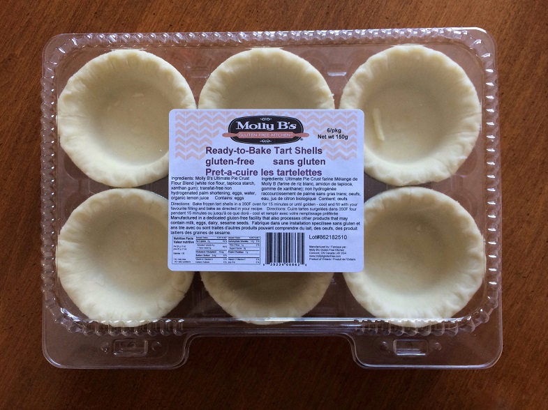 Molly B's Gluten-Free Kitchen Tart Shells Review