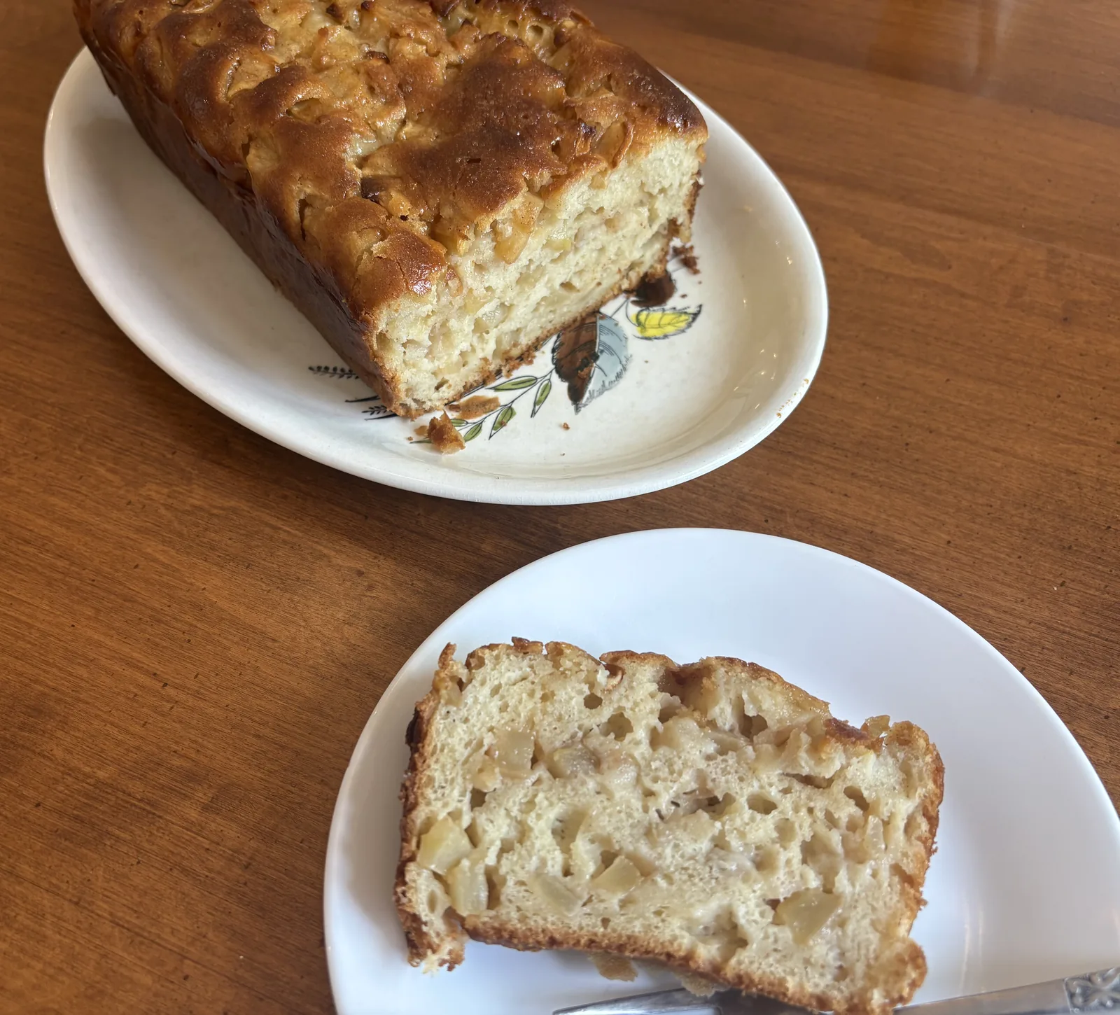 Gluten-Free Apple Loaf Cake