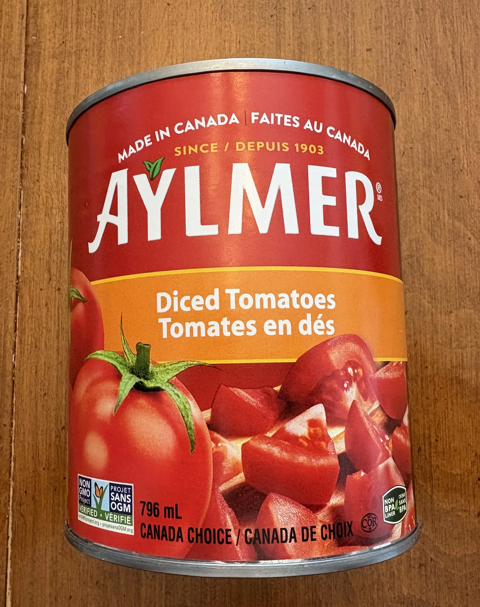 Aylmer Diced Tomatoes
