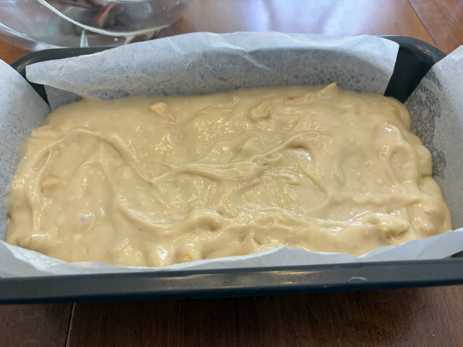 batter in pan