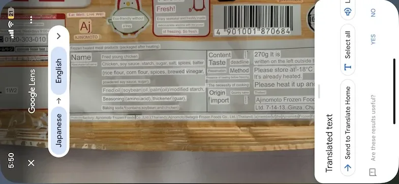 gluten free fried chicken google translate ingredients