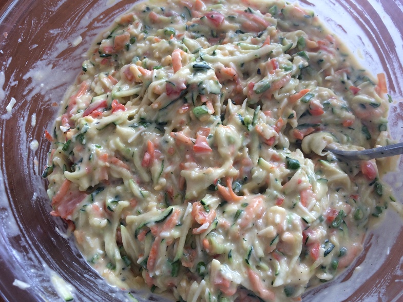 mixture in bowl