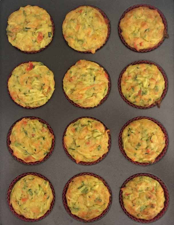 tray of muffins