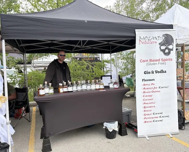 Badlands Distillery Stall