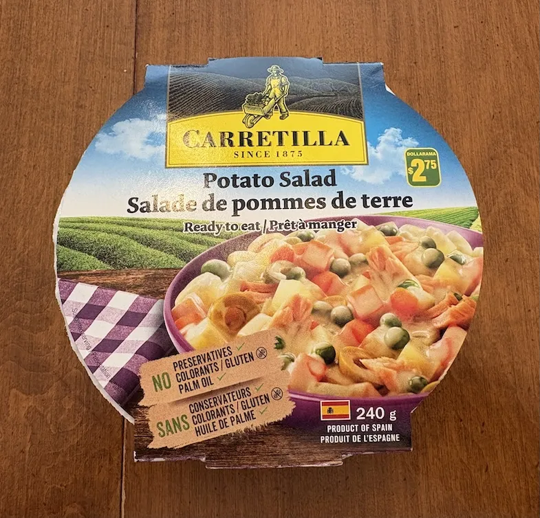 Carretilla's gluten-free potato salad