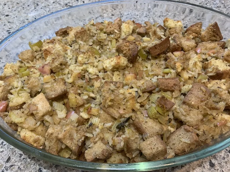 How to make Gluten-free Stuffing for Thanksgiving and Christmas!
