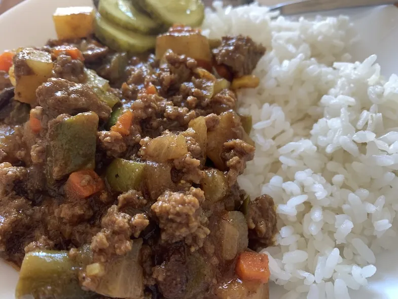 Japanese Gluten-Free Dry Curry Recipe