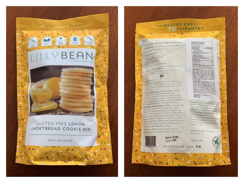 Easy Gluten-Free Lemon Shortbread Cookie Mix from Lillybean Review