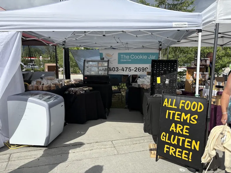 Review of The Cookie Jar Stall at the Canmore Market