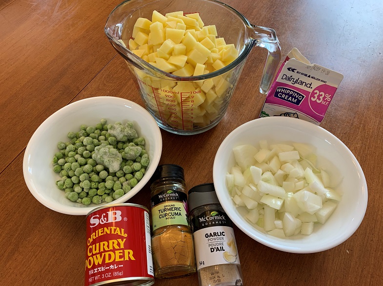 aloo mater ingredients