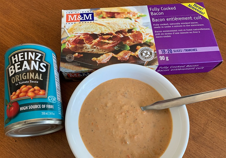 Gluten-Free Bean and Bacon Soup (Copycat Campbell's Bean and Bacon Soup)