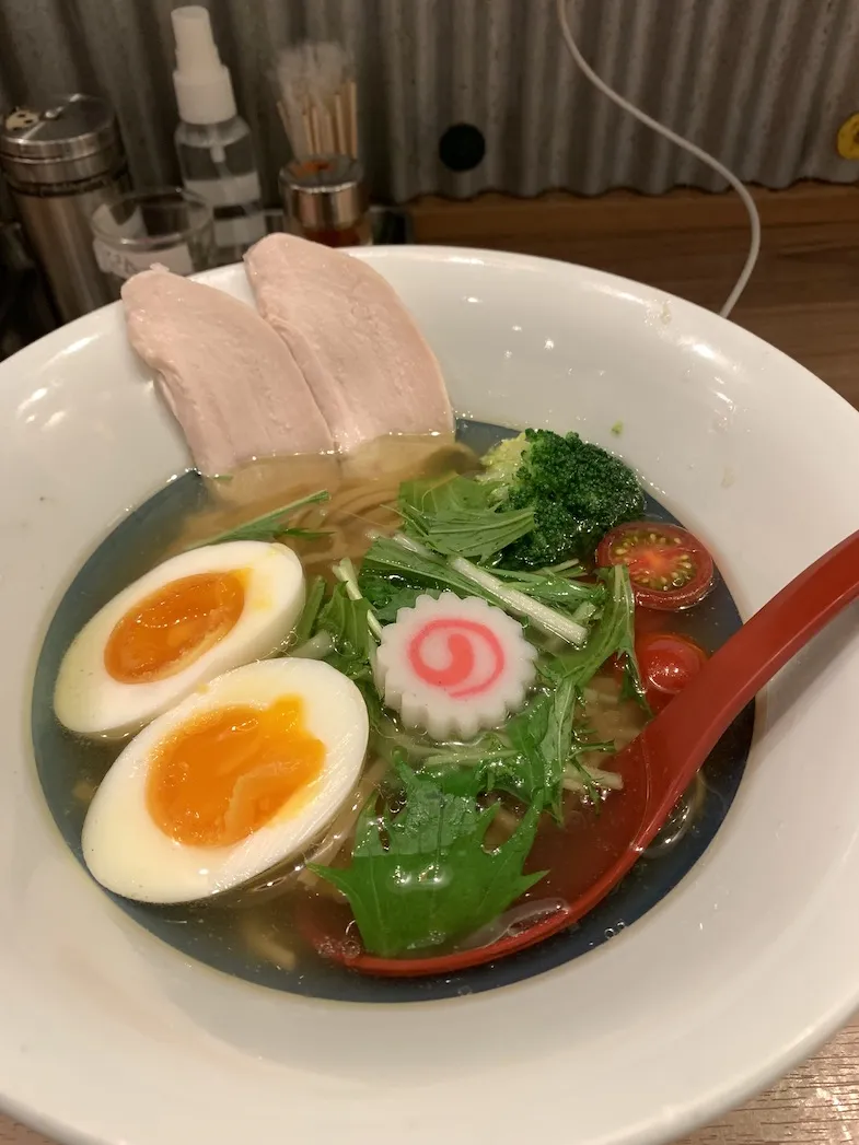 Soranoiro Nippon's Gluten-Free Ramen Review - Tokyo, Japan