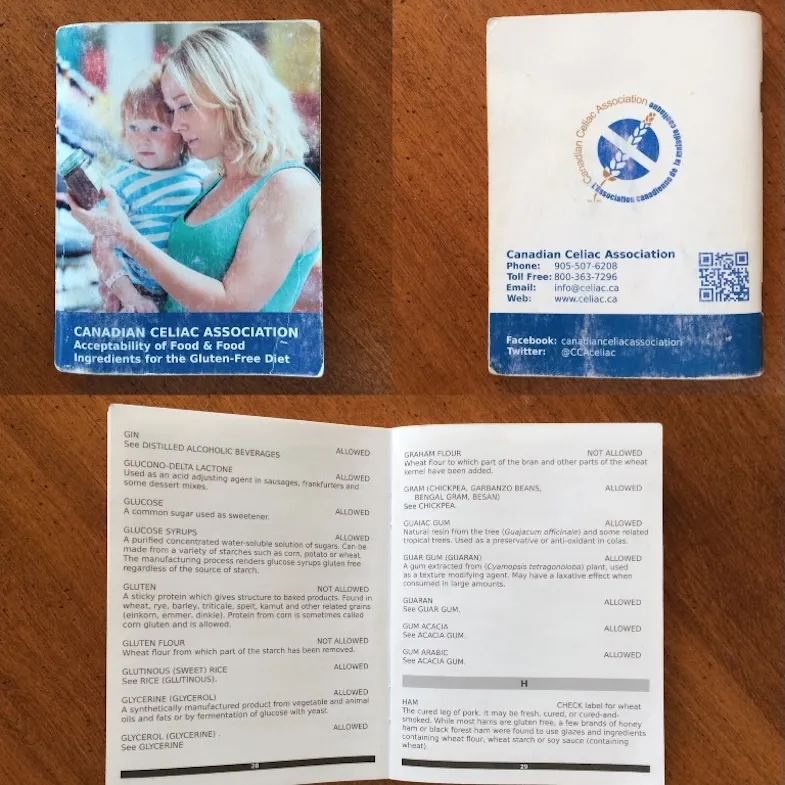 Celiac Disease and Reading Labels and What Does That Canadian Celiac Association Mark on Gluten-Free Products Mean? (Updated October 3, 2024)