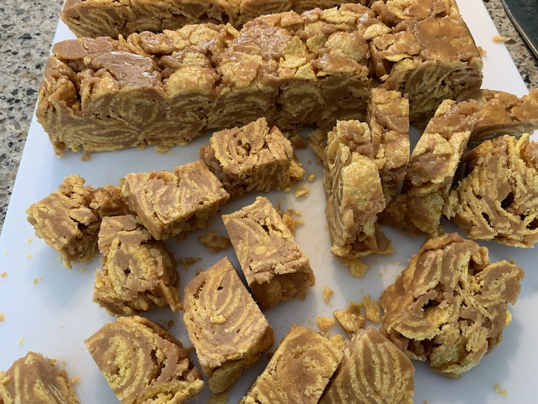 Gluten-Free Peanut Butter Candy Crunchies