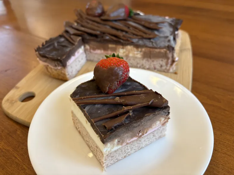 I Tried Making Chapman's Gluten-Free Neapolitan Ice Cream Cake Recipe