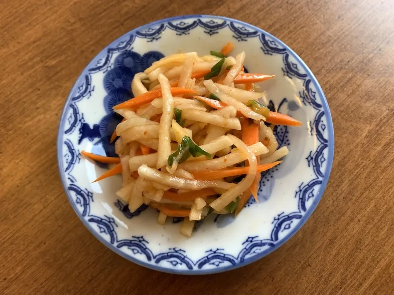 Gluten-Free Asian Daikon Salad Recipe