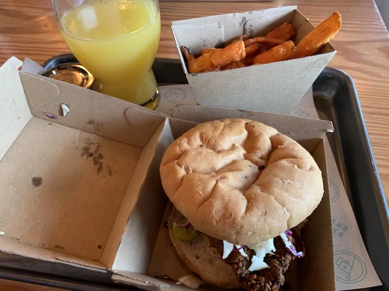 Abbotsford great gluten free burgers! - A must for lunch!