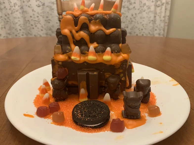 Chocolate Haunted House Activity - Gluten-Free