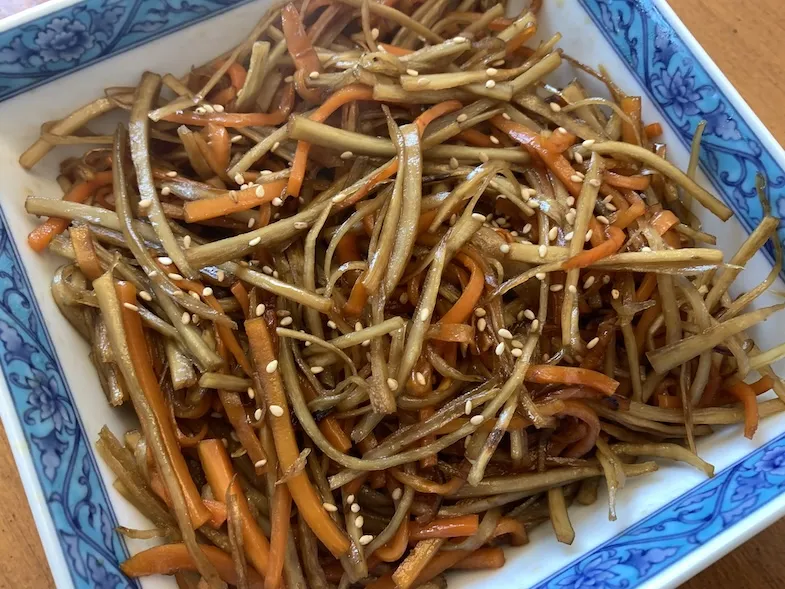 Gluten-Free Kinpira Gobo Recipe