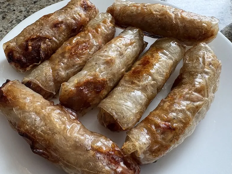 gluten-free spring rolls