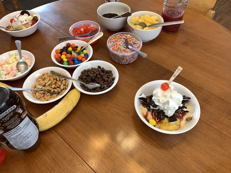 Make Your Own Gluten Free Sundae Bar