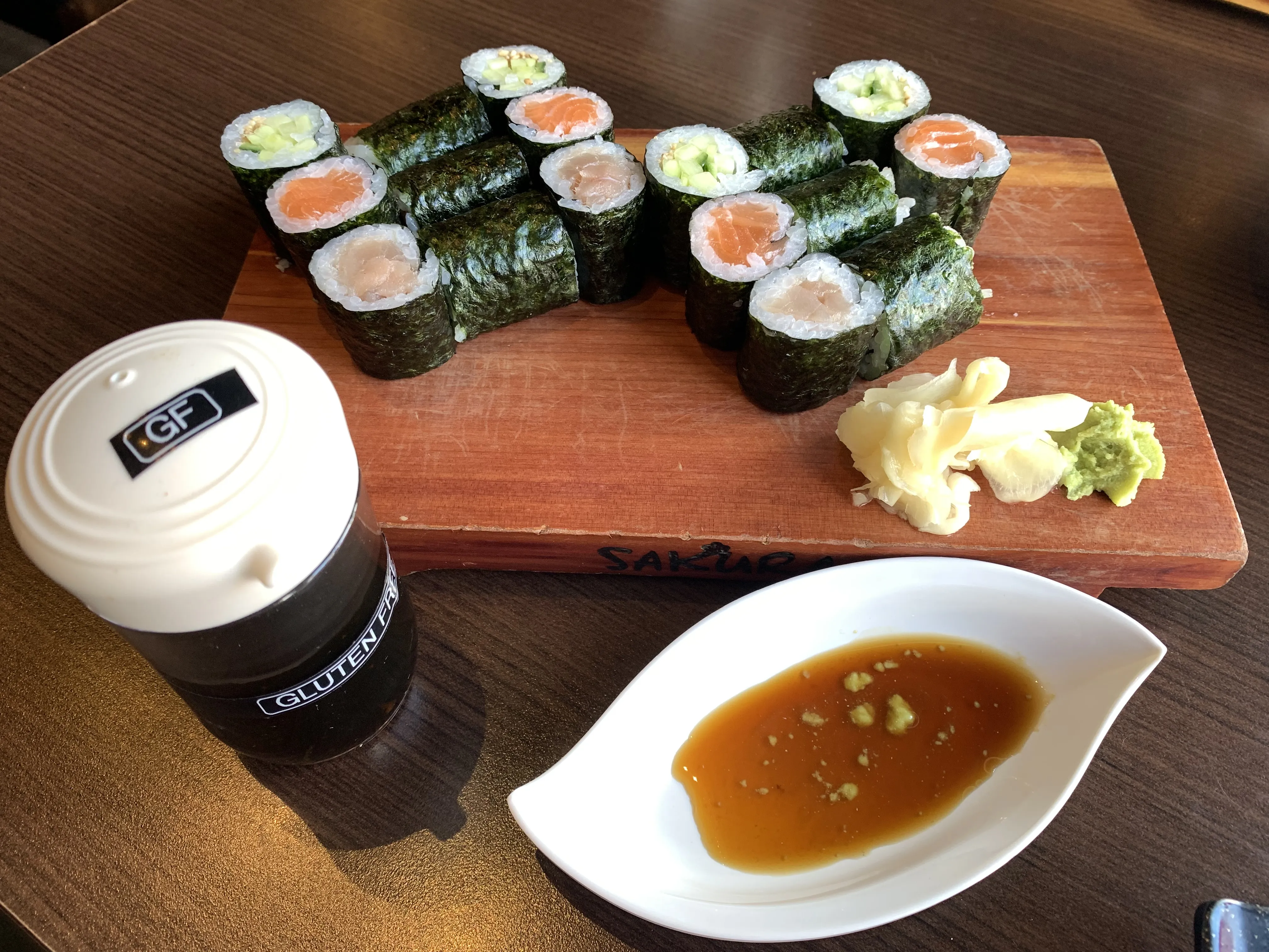 Sakura Sushi & Grill Japanese Restaurant - Gluten-free Menu Review