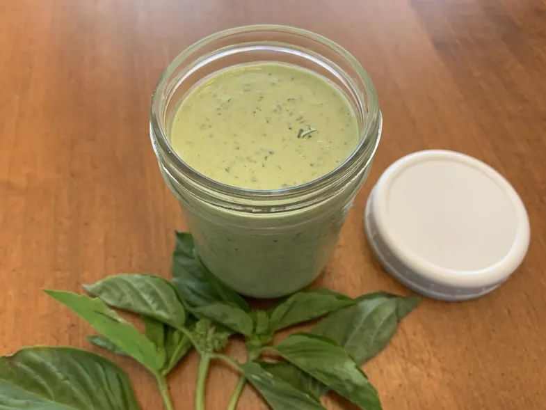 Gluten-Free Delicious Green Tahini Dressing Recipe