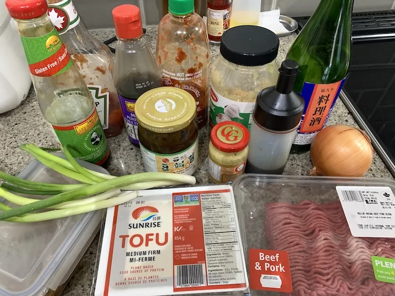 gluten-free ingredients for mabo dofu