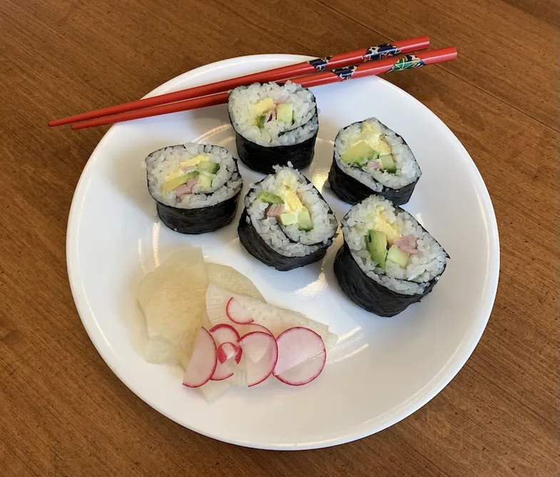 Gluten-free Maki Sushi Rolls are a Great Meal or Appetizer!
