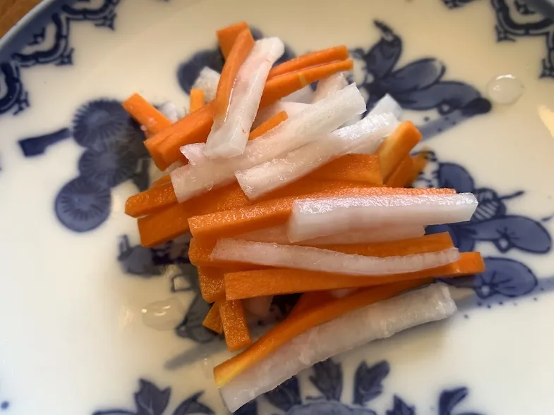 Gluten-Free Namasu (Daikon and Carrot Salad)