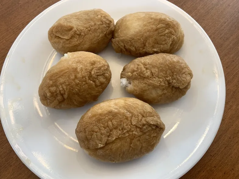 plain inarizushi