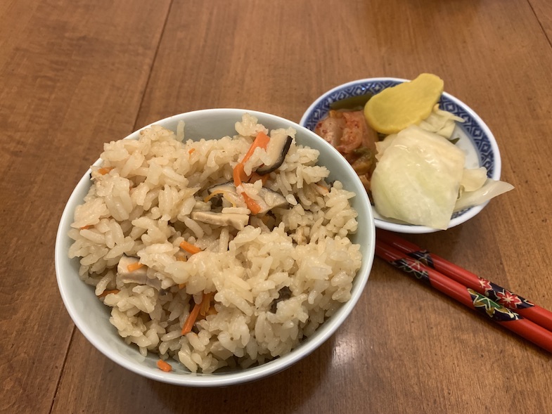 Takikomi Gohan - A Gluten-free Japanese Mixed Rice Dish