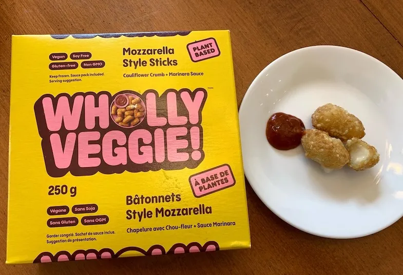 Wholly Veggie Mozzarella Style Sticks Review