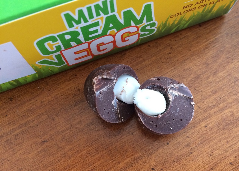 egg infront of box