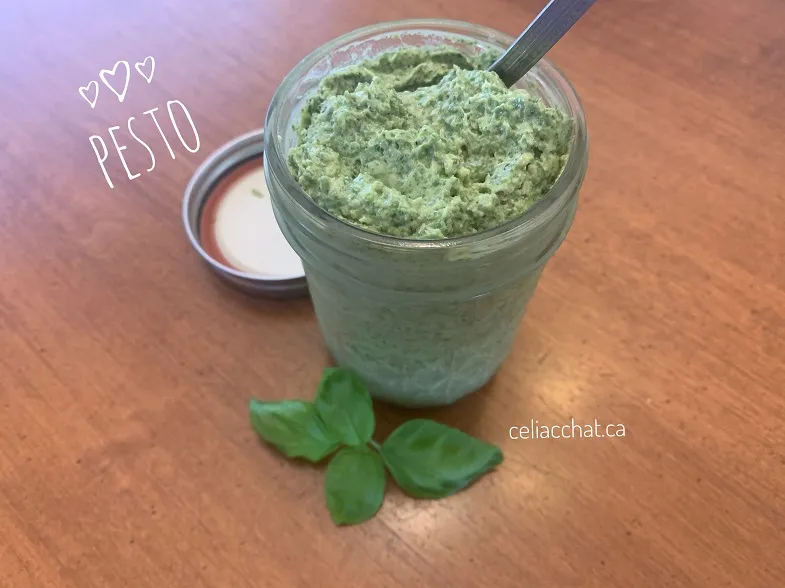 Homemade Gluten-Free Pesto Sauce