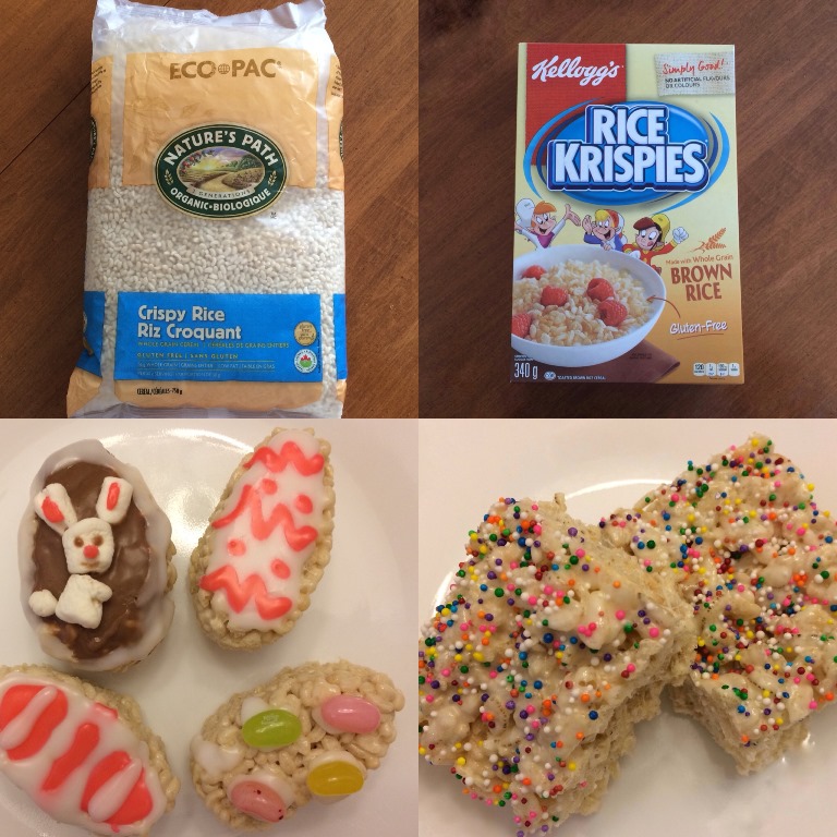 Gluten-Free Rice Krispie Treats for Easter
