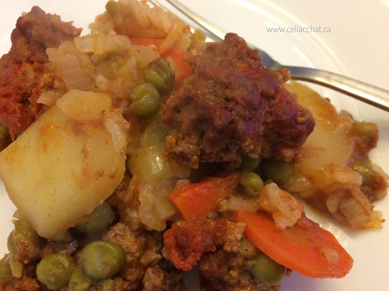 Seven Layer Dinner Casserole - Gluten-Free