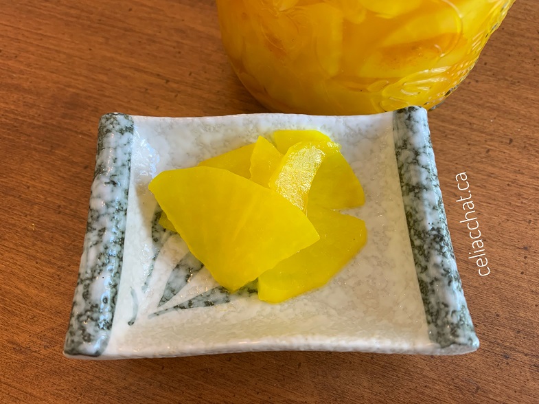Gluten-Free Takuan Recipe