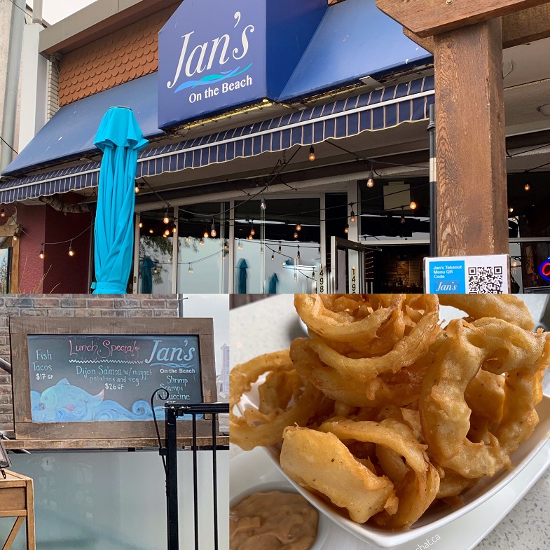 Jan's on the Beach in White Rock B.C. Review