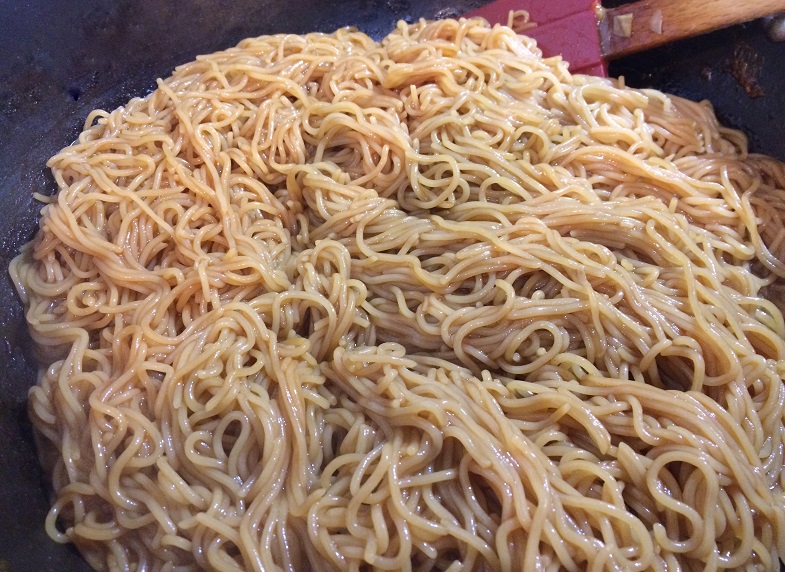 cooked gf ramen noodles