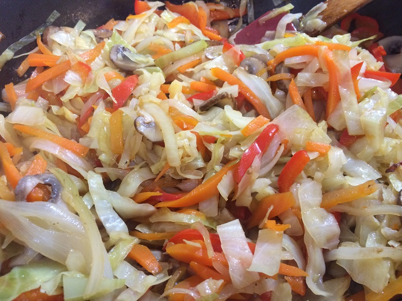 fried veggies
